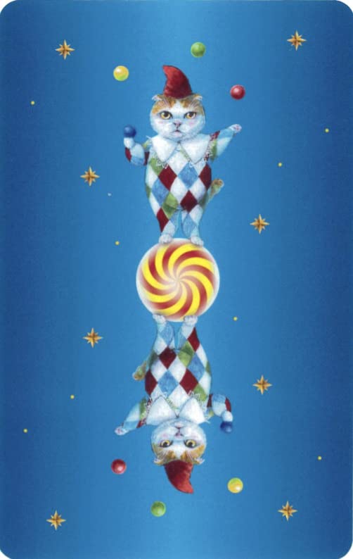 Nyarot Cards | Noriyo Torikai | 22 Cards (Major Arcana Only) with Japanese Commentary and Drawstring Pouch [Authentic]