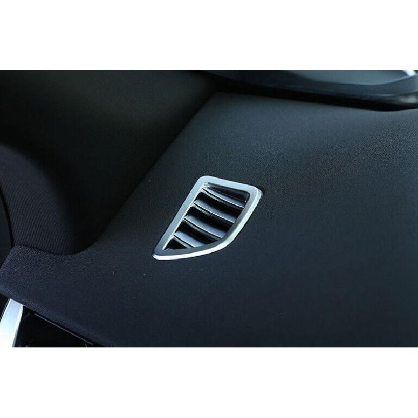 For Range Rover Evoque 2020-2023 Matte Silver Console L&R Air Outlet Vent Trim