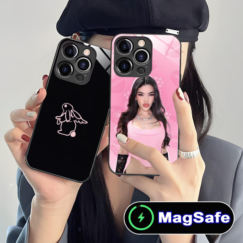 Kenia OS Mobile Cell Phone Case for iPhone 17 16 15 14 13 12 11 Air Pro Max Plus Mini MagSafe Glass Colorful Cover Luxury Cover