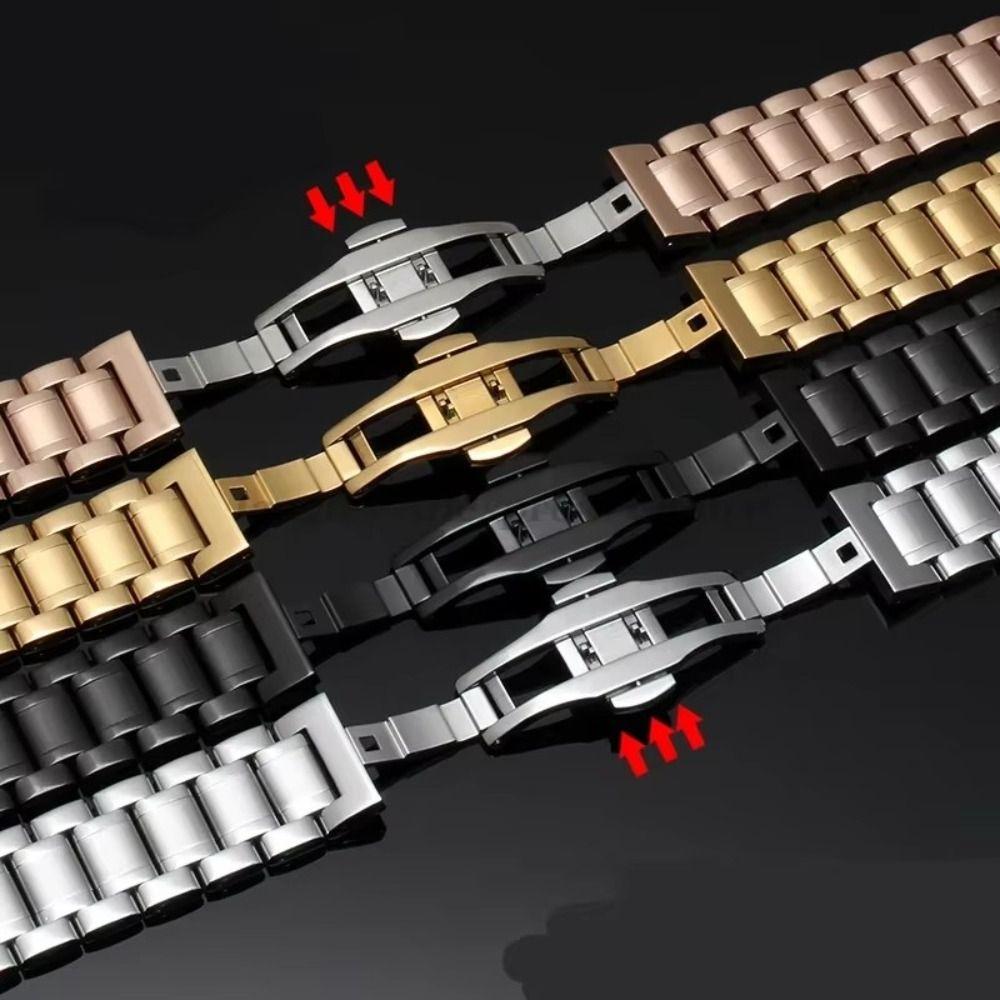 Adjustable Solid Watch Belt 19mm 20mm 21mm 22mm Watch Strap  Bracelets Accessories