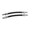 2 Pieces Car Rear Brake Hoses Rubber Gbh250 High Reliability Sturdy Replaces Auto Accessories Easy