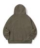 Episode Untitled Symbol Match Pigment Zip-Up Hoodie_Khaki