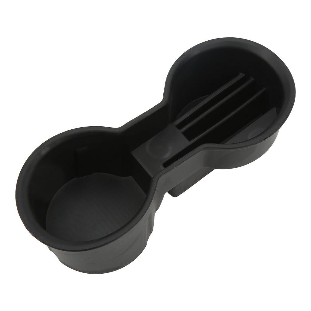 Center Console Cup Holder TPE Panel Frame Storage Cup Holder Replacement for Tesla Model 3 Model Y