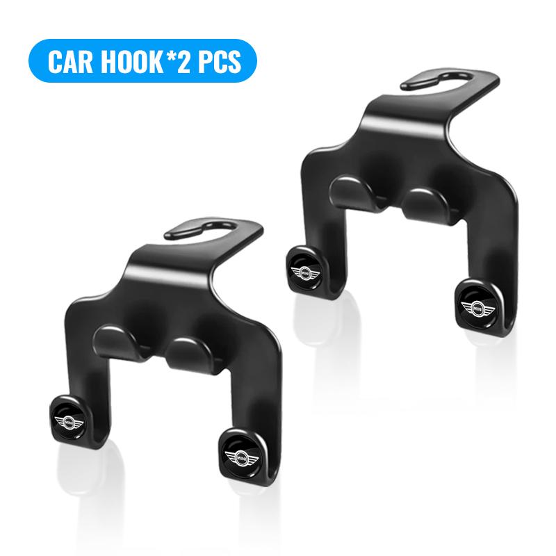 Car Seat Headrest Hook multifunctional Storage Mobile Phone Holder For BMW Mini Cooper F54 F55 F56 R56 R60 SONE Roadster Clubman Coupe