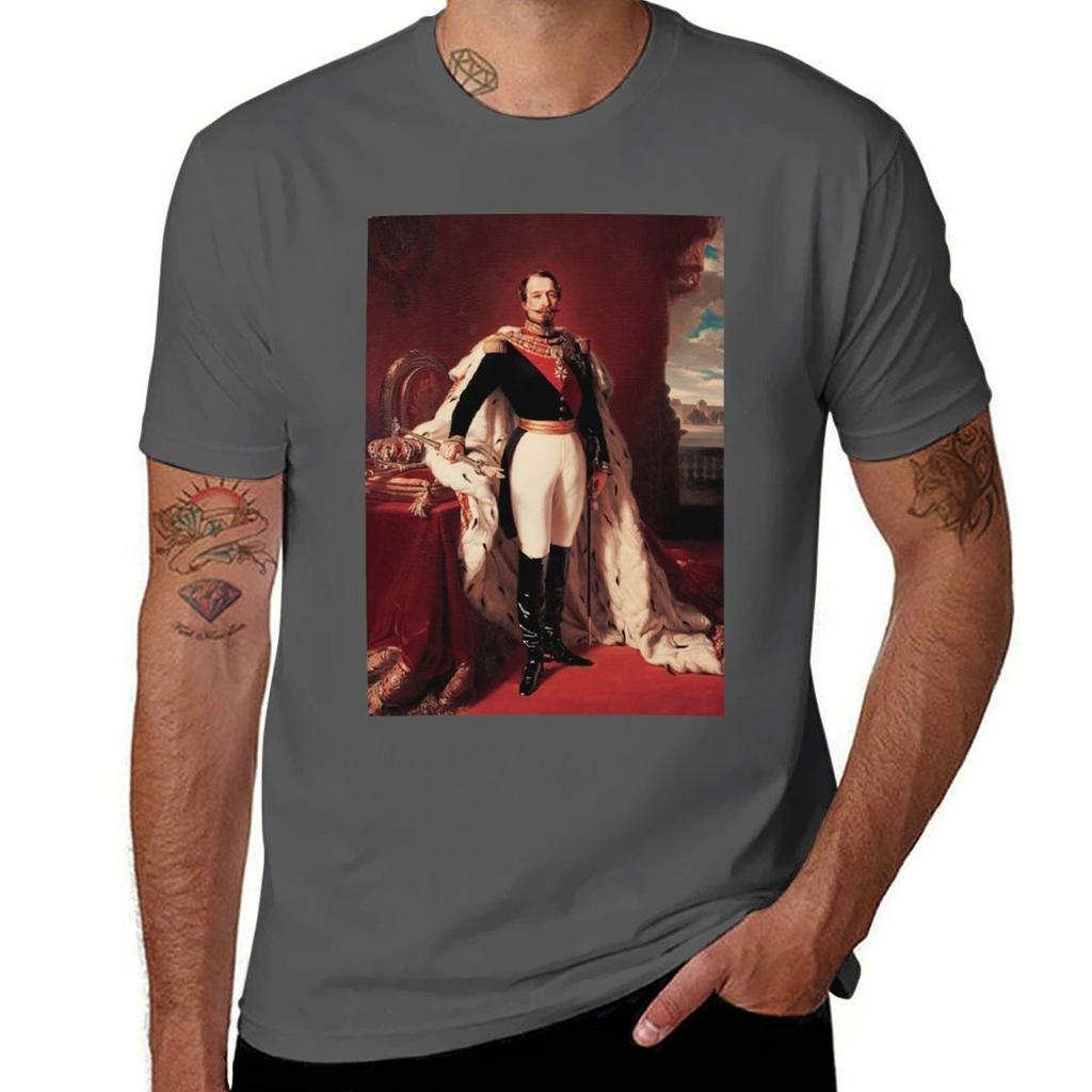 Franz Xaver Winterhalter The Emperor Napoleon Iii Tshirt Tough Fabric Work Tee Tshirt
