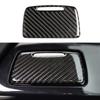 Auto in fibra di carbonio controllo centrale posacenere portasigarette adesivi copertura interni per BMW F10 F18 serie 5 2011-2017
