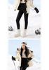 Women's Thickened Yoga Shark Pants - Winter 2025 Hip-Lifting Coffee Color Outerwear