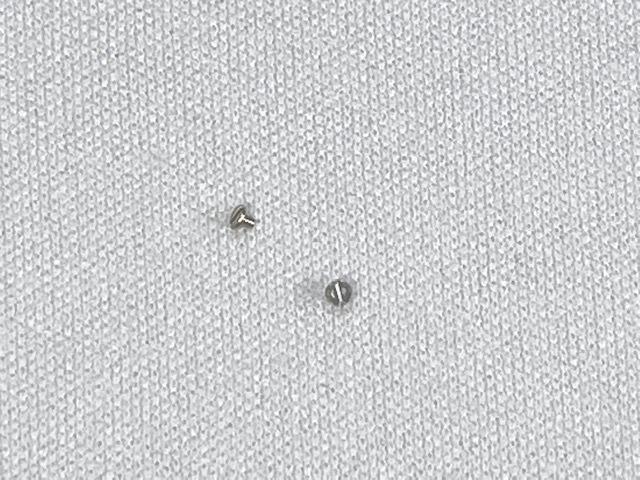 SEIKO 0012354 Battery Retaining Screws of for Caliber and Set 2 5J22, 3M22, models