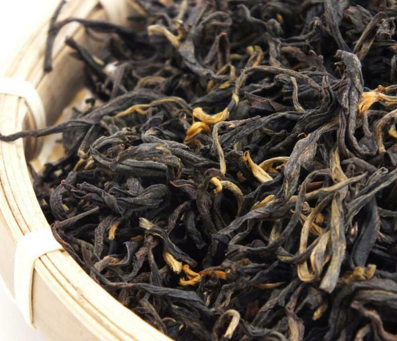 200g Premium Roter Schwarzer Tee Dian Hong Loseblatt Maofeng Bio-Tee Großer Congou