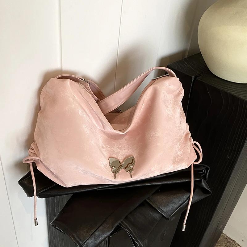 High Quality Trend PU Butterfly Shoulder Bags Versatile Commuting Crossbody Bags for Women  Fashion