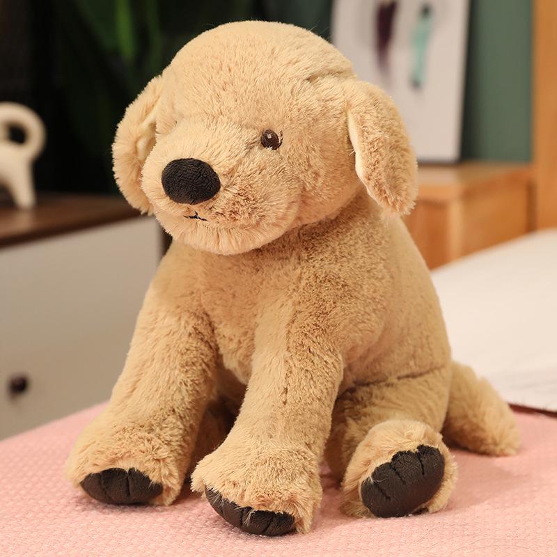 Labrador Golden Retriever Plush Toy - Large Yellow Puppy for Kids 40CM (~0.3kg)