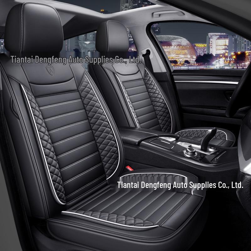 Ganzjahres-Leder-Autositzbezug - Vollständiges Polster für SUV, Limousine, LKW