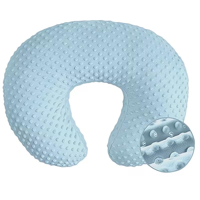 Multifunctional U-Shaped Baby Nursing & Feeding Pillow with Detachable Cover