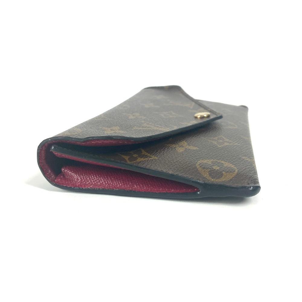 Louis Vuitton M62155 Monogram Portefeuille Jeanne Long Wallet Flap Long Wallet
