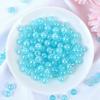 Acrylic Solid Color Round Beads for DIY Jewelry Bracelet Making