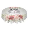 Easter Watercolor Rabbit Flower Round Table Cloth Festival Dining Waterproof Tablecloth Table Cover For Wedding Party Decor