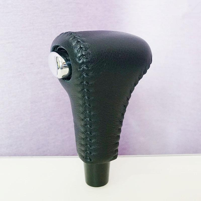 New Real Leather Gear Shift Knob Cover For Honda Accord 1999 2000 2001 2002 Automatic Gear Ball Protector
