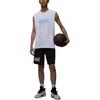 Jordan Sport Dri-FIT Round Neck Quick-Dry Fashion Soft Sleeveless Vest Men Tops White FN6022-100