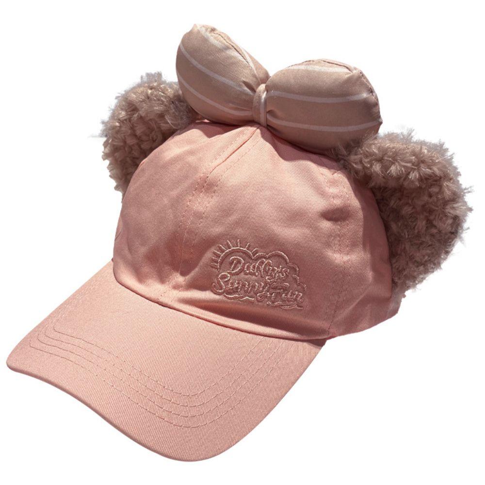 Casual Outdoor Women's Sun Protection Baseball Cap Adorable Versatile Dongdi Sheli Mei Cartoon Hat Fashionable Lace Net Cap