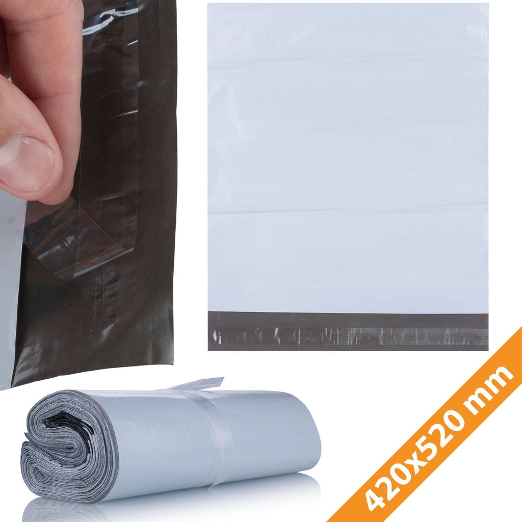 Rosfix White Poly Bags 420 X 520 Mm 100 Pcs.