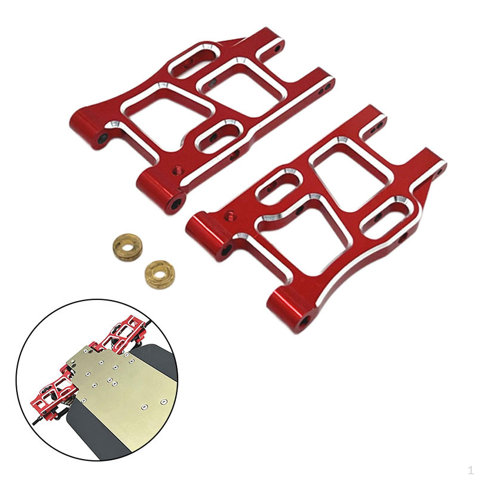 

RC Rear Suspension Arm Metal Accessories Replacements Parts Swing for 1:10 червоний