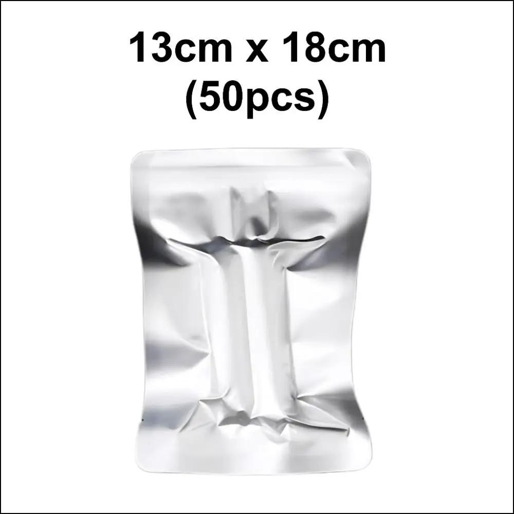 50 STUKS Hittebestendige Voedselopslag Retortzak Vacuümsealer Aluminium Vacuümzakken Hitteverzegelde Zak Noten Opslag