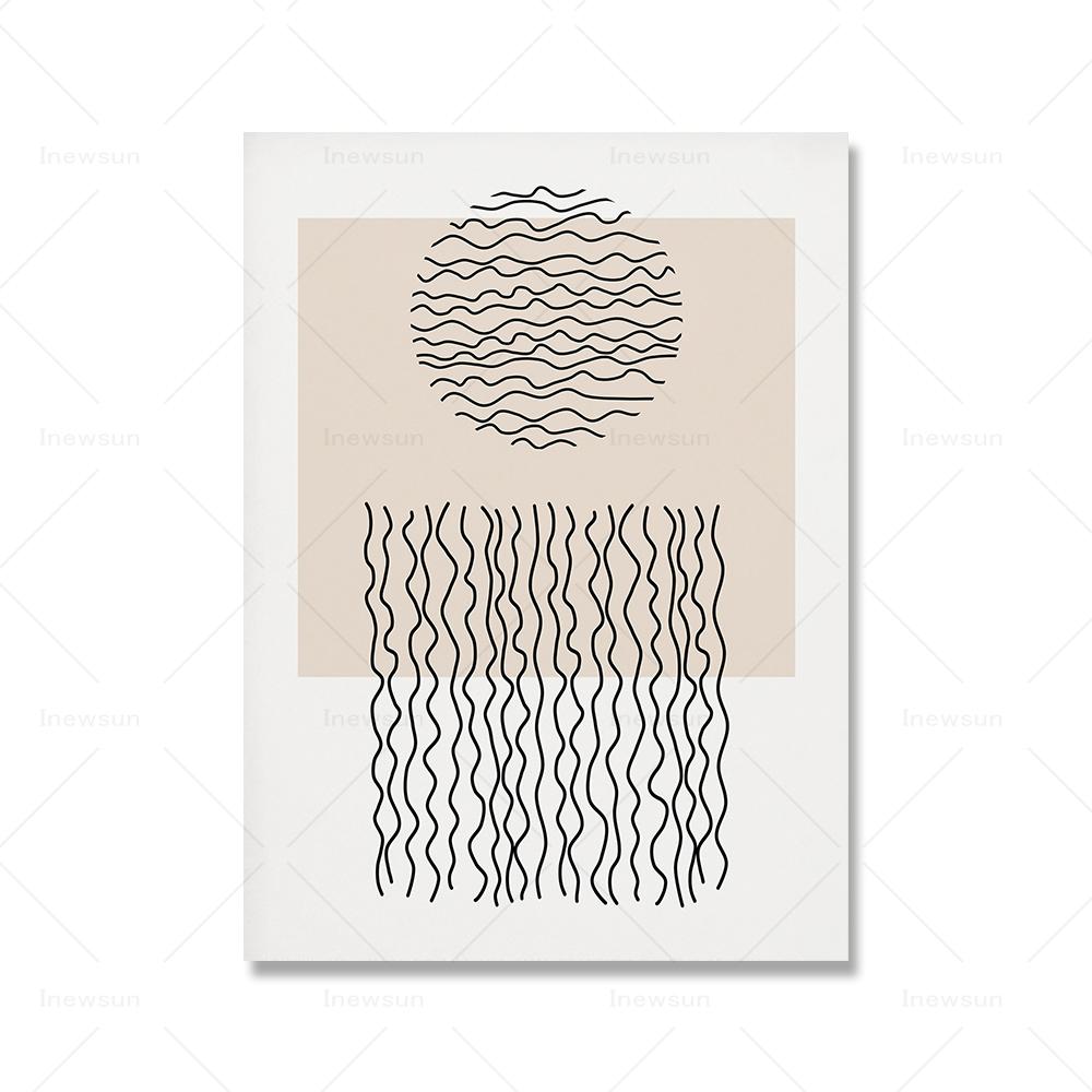 

Постер и печать с сушеной веткой эвкалипта Графическая композиция Настенная картина Матисс Абстрактная картина на холсте Скандинавский домашний декор 21x30cm No Framed