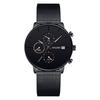 Men's Watches, Stylish Quartz Watches, Mesh Stainless Steel Watches, Waterproof Chronograph Watches With Automatic Date, Men's Stylish Casual Watches