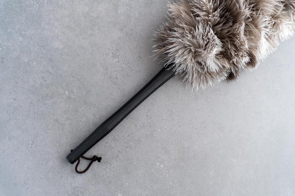 Mukojima Automotive Parts Manufacturing MYS PLUS PRO Feather First Class Floss for Coated Vehicles Ostrich-Style Duster, Feather, Gray, ED-120GY,