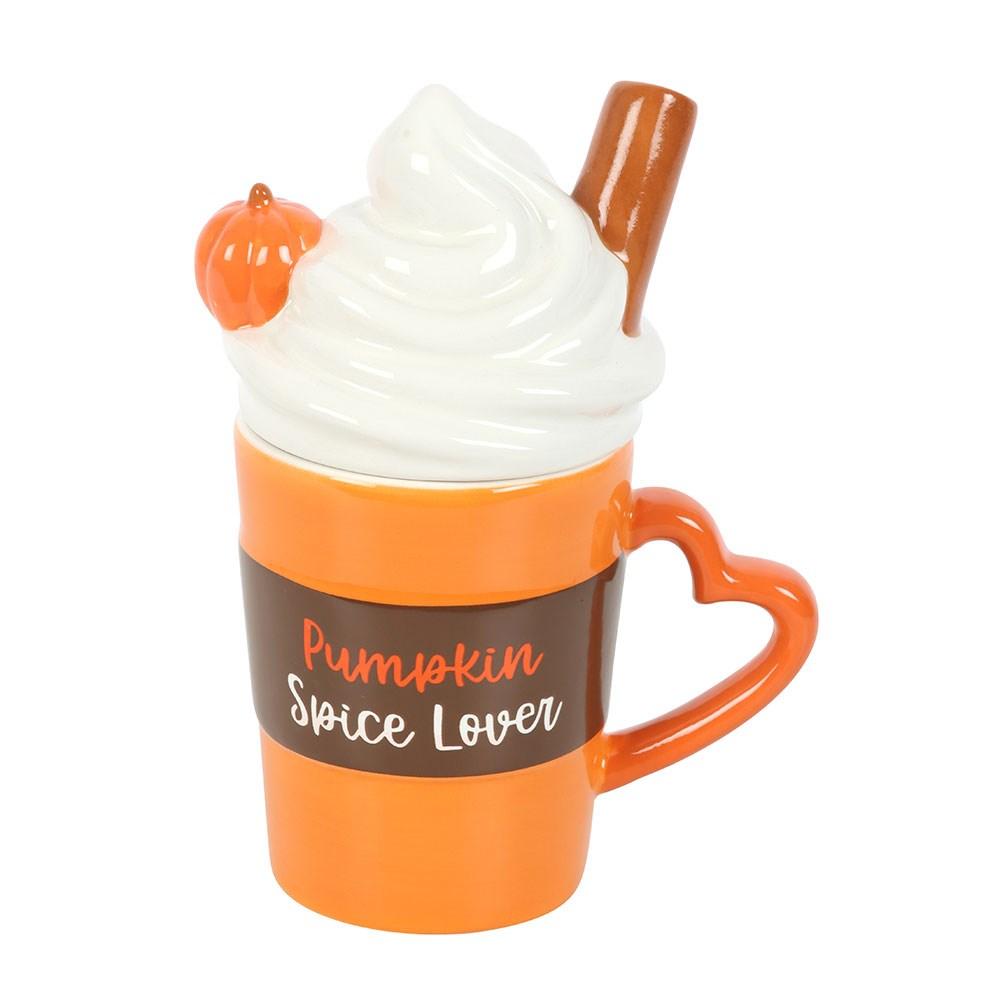 Something Different Pumpkin Spice Lover Mug With Lid