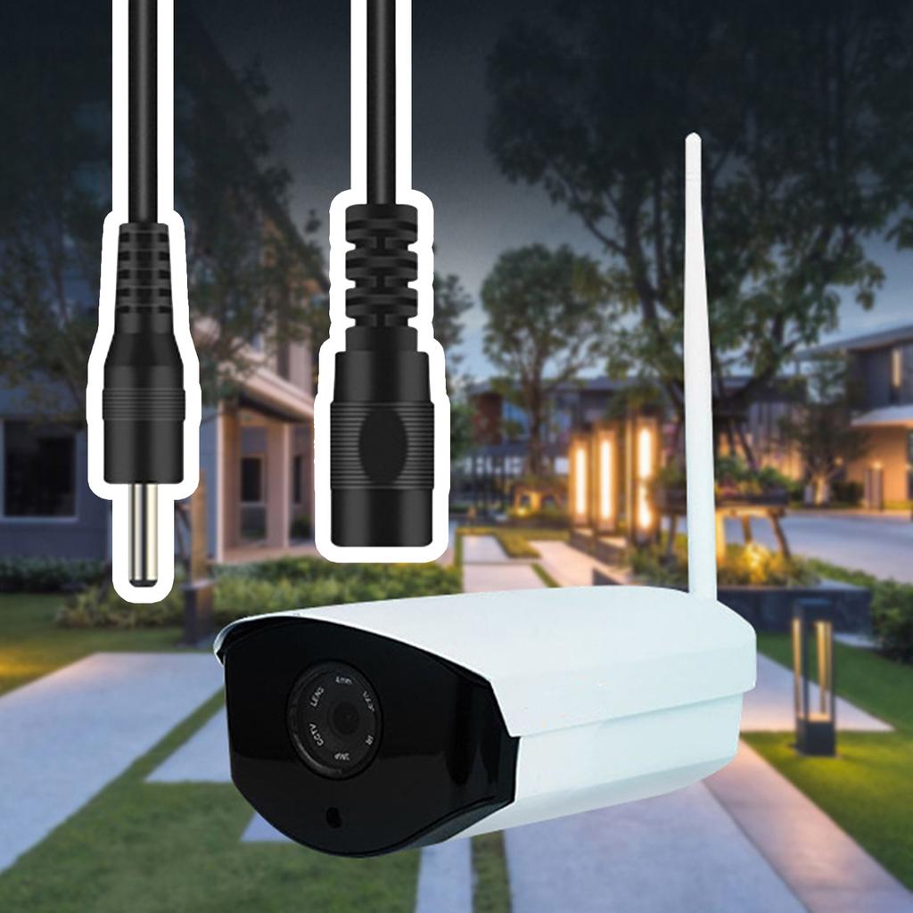 3,5x1,35mm Stromverlängerungskabel zur Integration mit Heimüberwachungskameras und LED-Anzeigen