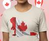 Patriotic Beaver Flag T-shirt | Novelty Tee