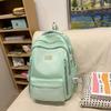 Large capacity backpack women's new backpack high-end college student schoolbag multi-pocket travel bag men