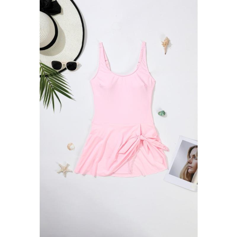 Brilliant New Vest-style One-piece Swimsuit 2556
