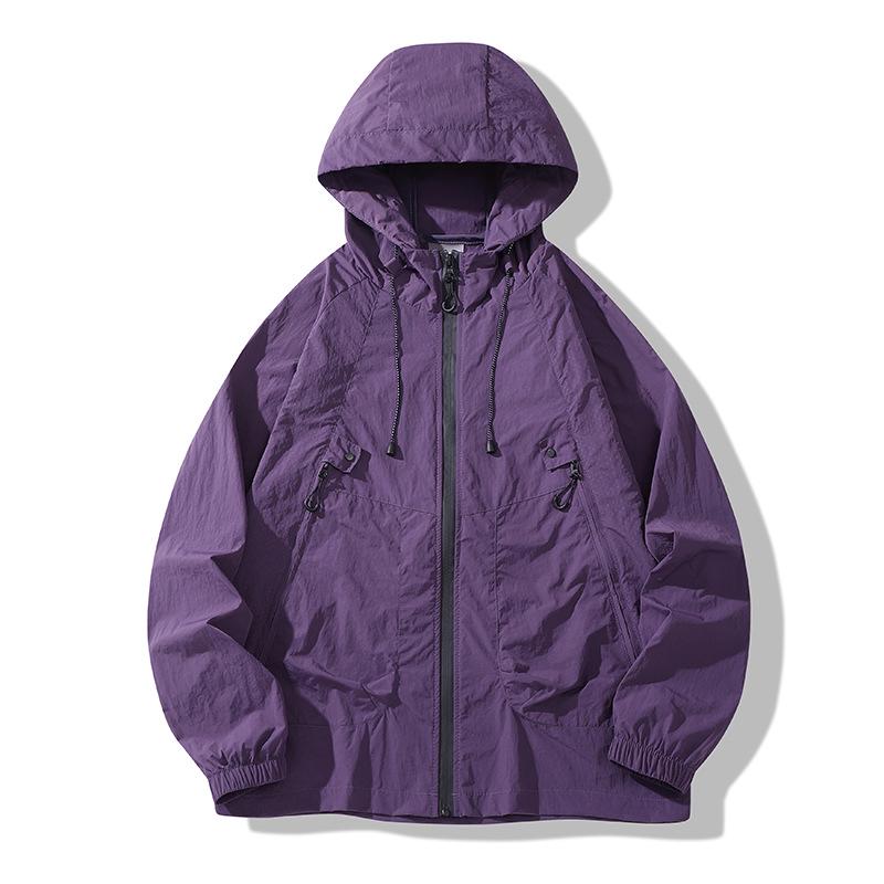 UPF 50+ Kapuzen-Sonnenschutzjacke für Paare - Atmungsaktive Sommer-Outdoor-Angelbekleidung