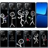 Funny Cute Cartoon Matchman Phone Case For Xiaomi Poco F7 Ultra X7 X6 M8 M7 M6 M4 M3 Pro X4 Mi 15 15T 14 14T 12T 12S 10T Pro 12