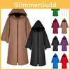 Hochwertiger Star Wars Jedi Krieger Kapuzenumhang Cape Robe für Cosplay-Veranstaltungen
