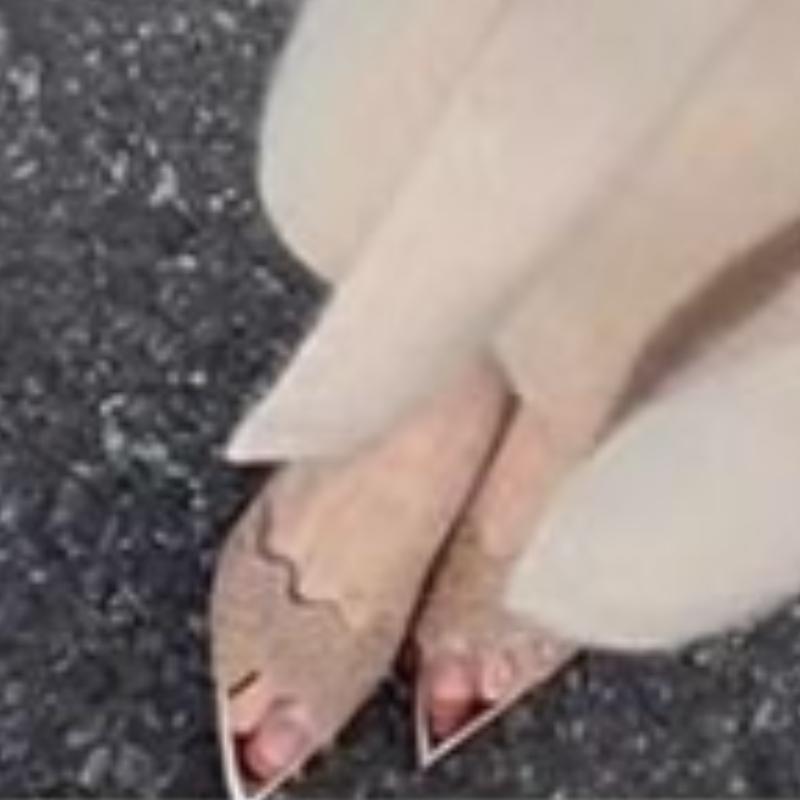 Mode Spitzbankett High Heels Damen 2025 Frühling Neuankömmling Bestickte Stiletto Schuhe Champagnergold Bestickte High Heel Sandalen