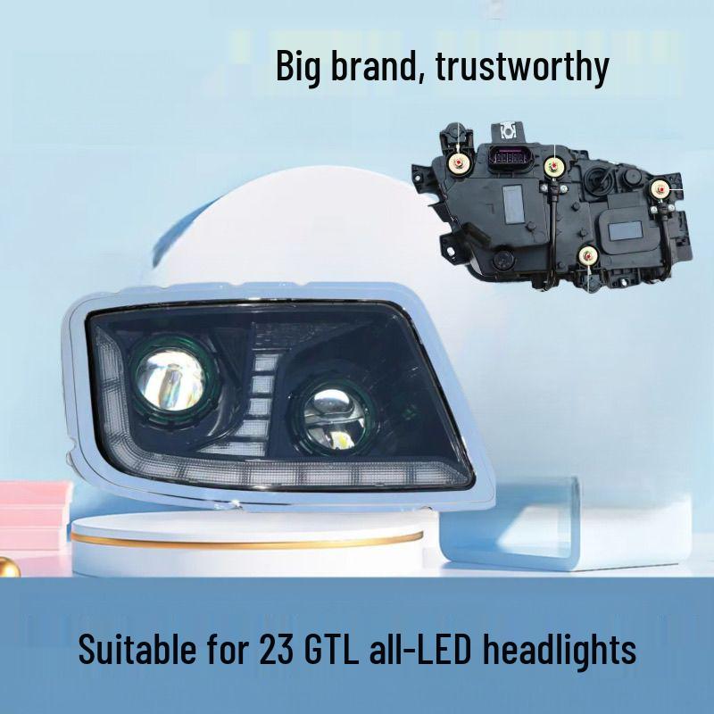 2023 Foton GTL Headlight Assembly: Ultra Bright Full LED for New Model Left