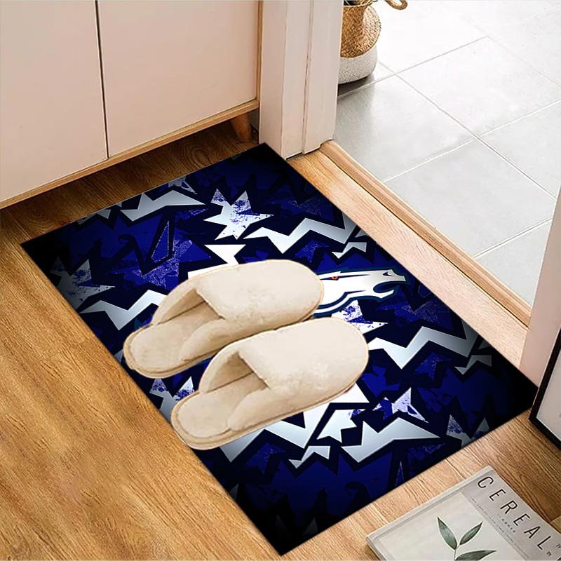 Denver Broncos Logo Rug Game Carpet, Floor Mat for Bedroom Living Room Entryway Rug, Home Decor Idea Gift for Christmas Birthday