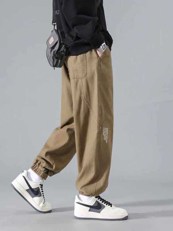 Dingfengbaoluo Men's Spring/Summer Casual Jogger Pants