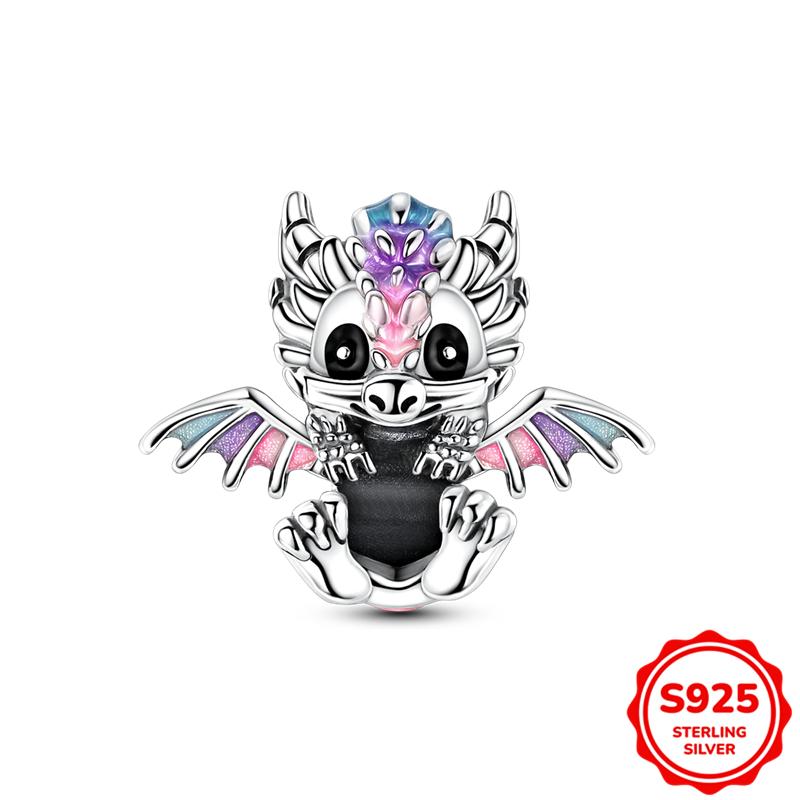 Original Copper Butterfly Animal Pendant Charm Beads Fits 3Mm Bracelet Necklace For Women Luxury Diy Jewelry Making