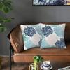 Summer Coastal Throw Pillows 18x18 Inch Set of 2 Coral Branch Ocean Themed Decorative Pillow Cases Square Pillowcases Decor Gift