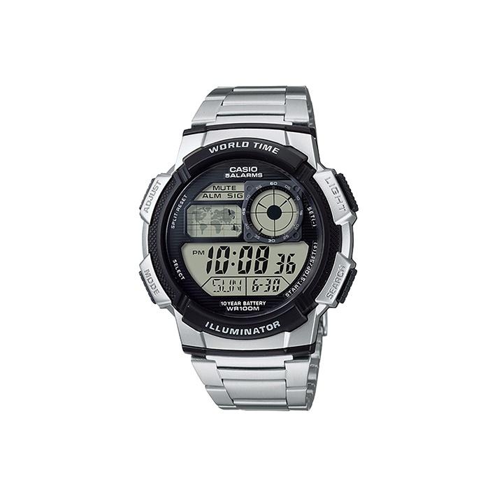 CASIO Men YOUTH Black Watch AE-1000WD-1A AE-1000WD-1A Black Dial