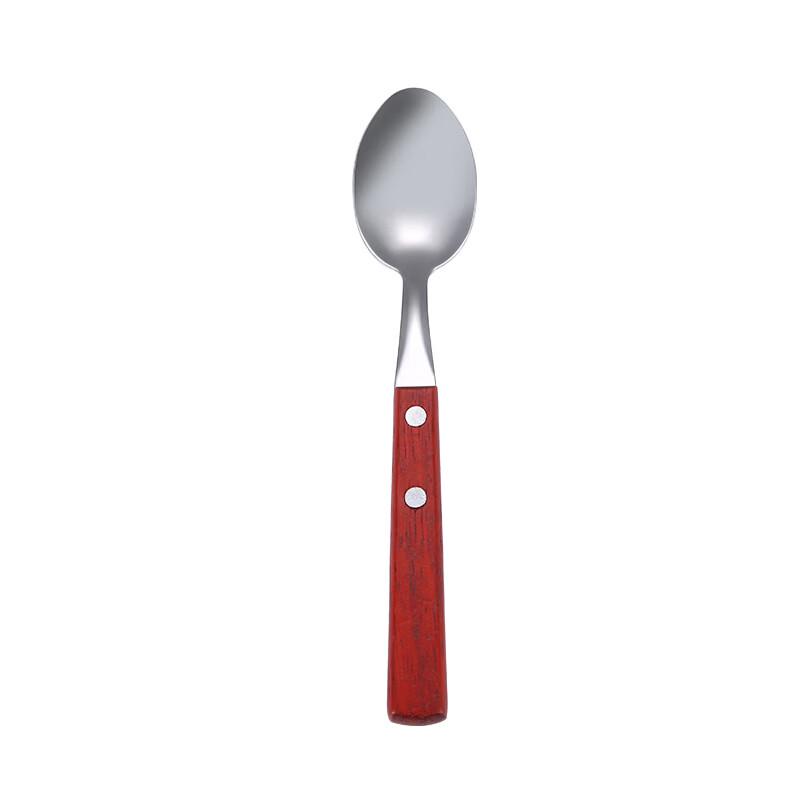 abay Wooden Handle Stainless Steel Spoon Set