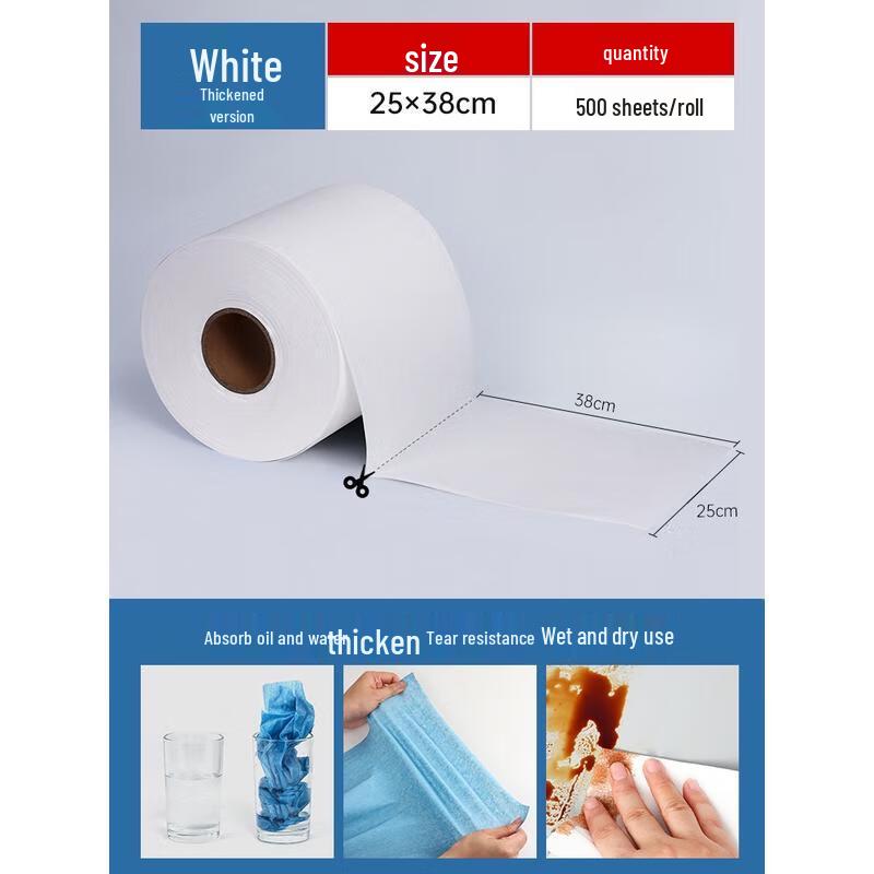 HANDUNYOU Industrial Dust-Free Wiping Paper Roll