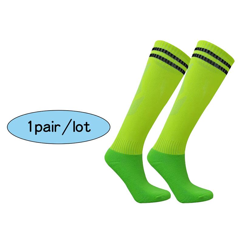 1-5 Pairs Adult Child Football Socks Soccer Baseball Stockings Man Women Training Wear-resistant Running Sports Futsal Long Sock