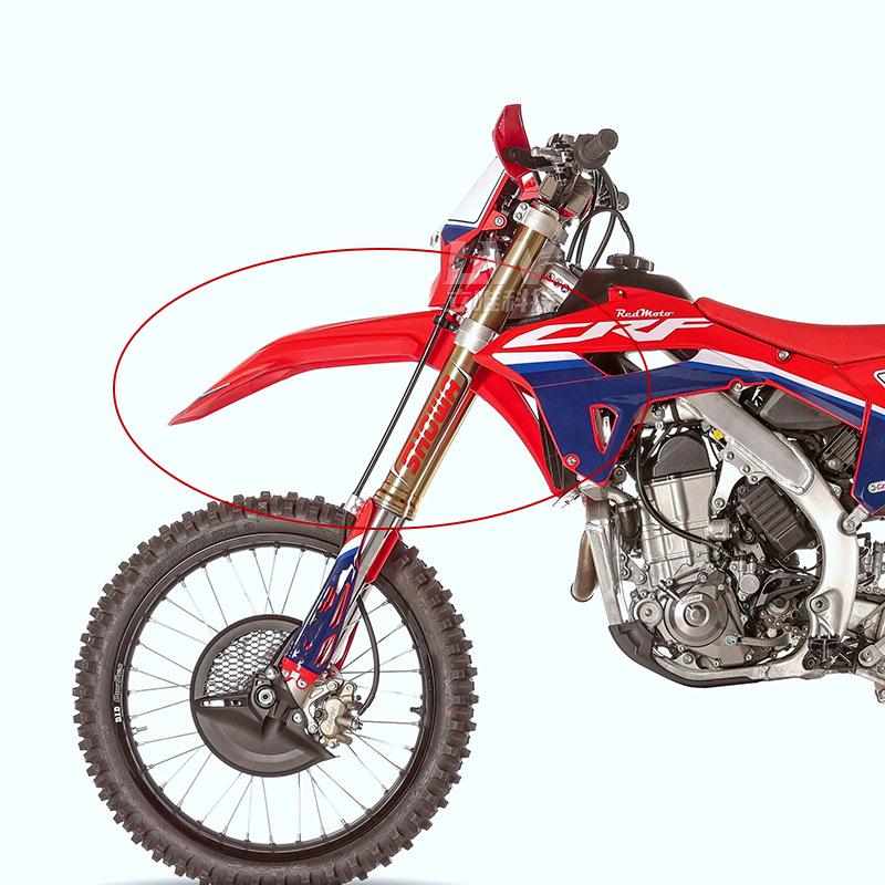 Front Fender and Mudguard Shell for 2022 Off-road Motorcycles: CRF450R, CRF250RX Models