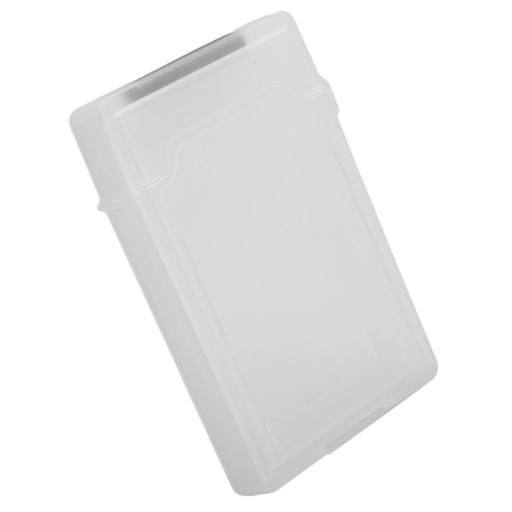 Scatola porta hard disk da 2,5 pollici, materiale ABS, protezione antipolvere e antistatica per HDD SSD (Non nel disco rigido del club)