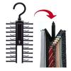 Portable Trouser Rack Hangers Household Stainless Steel Folding Pant Rack Tie Hanger Shelves Closet Convneince Organizer